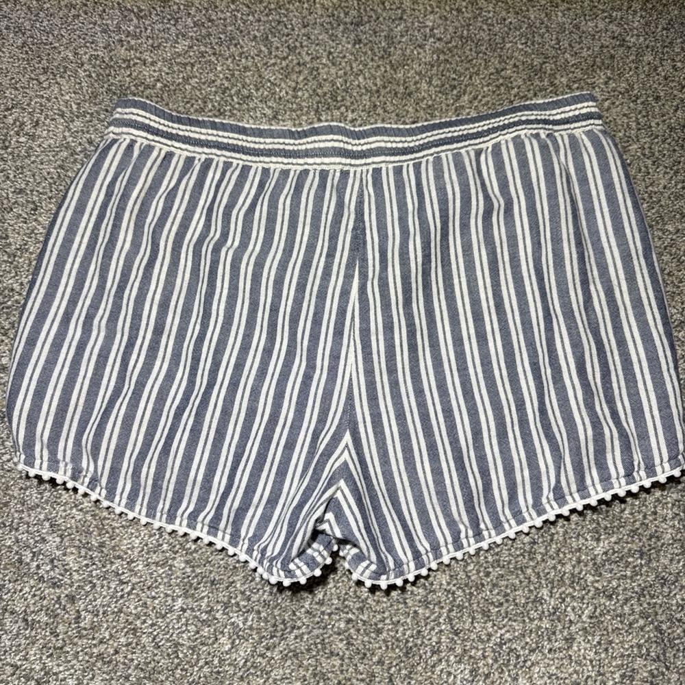 Madewell Oahu Cover-Up Stripe Shorts - Sz Medium - Picture 5 of 6
